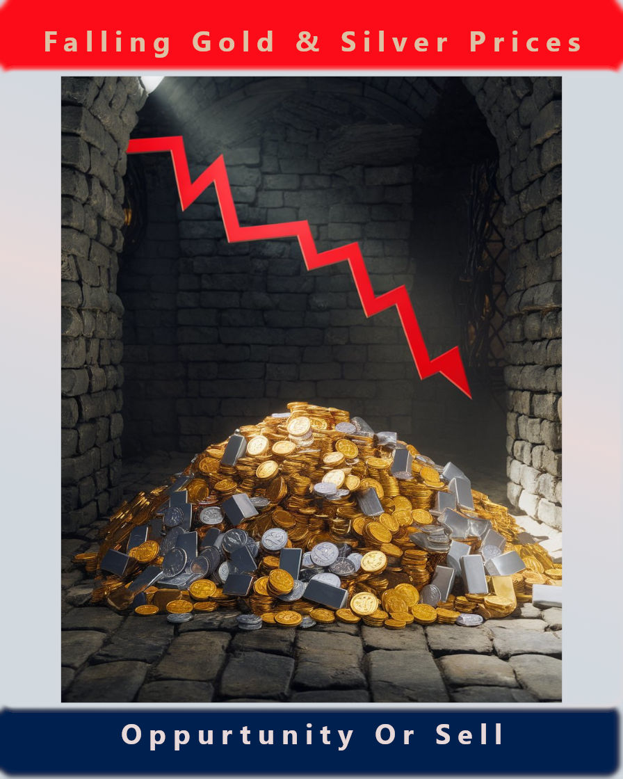 Gold and silver prices