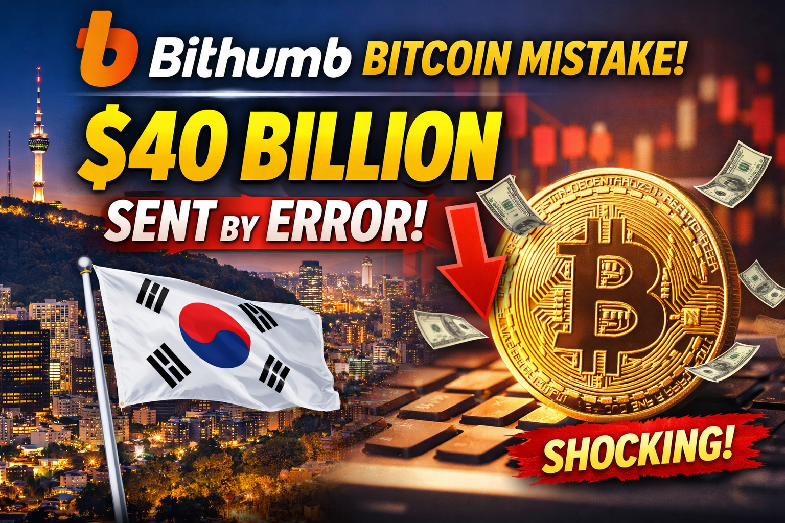 Bithumb bitcoin mistake