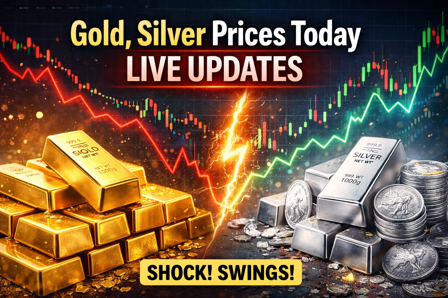 Gold, Silver Prices Today Live Updates