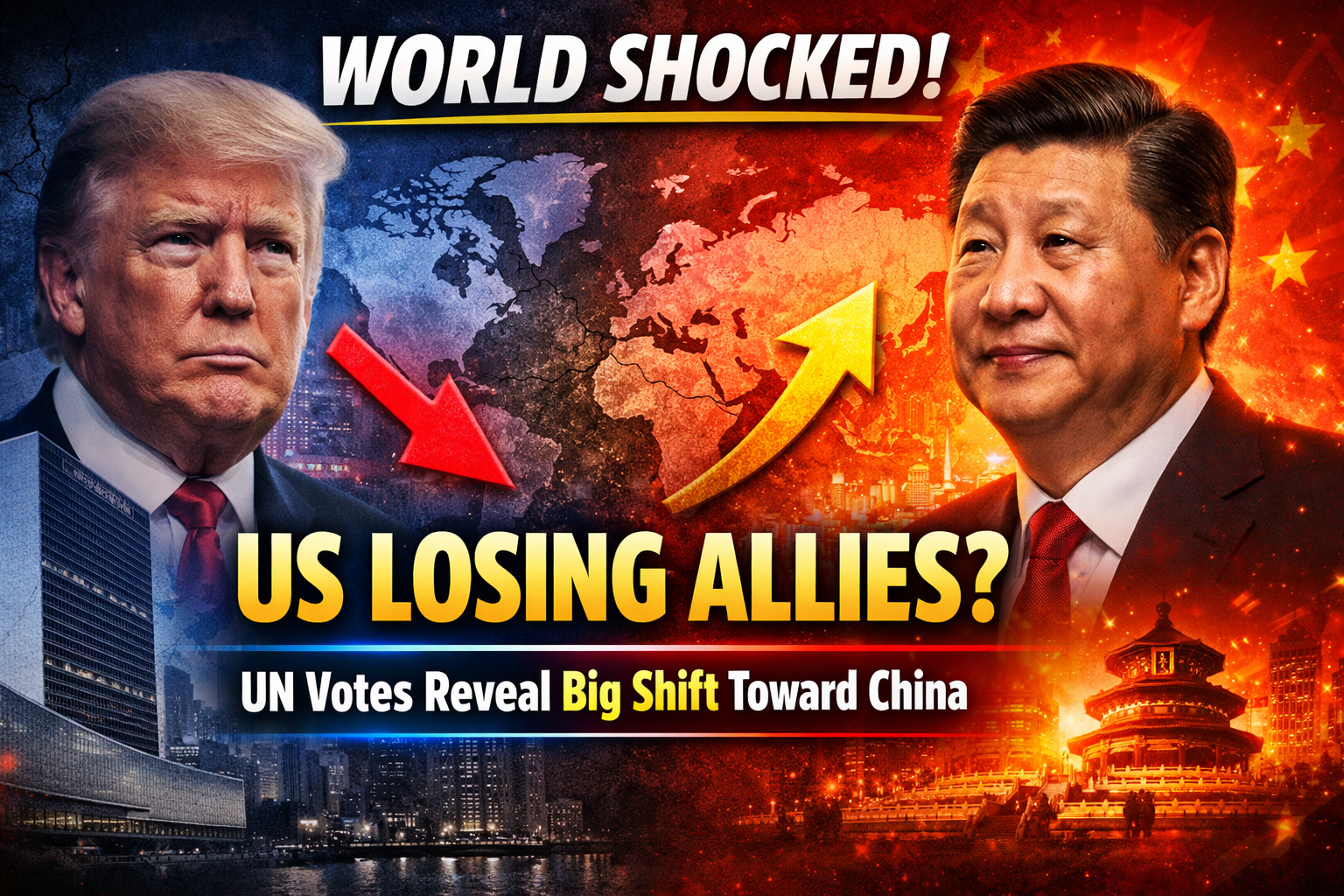 How Trump's isolationism pushed the world to China