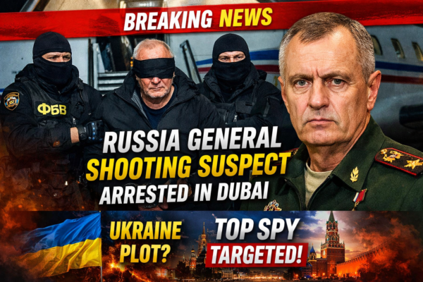 Russia general shooting suspect arrested in Dubai