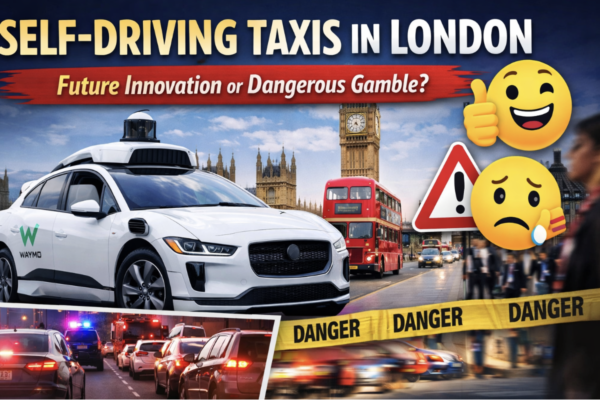 Self-Driving Taxis Are Hitting London