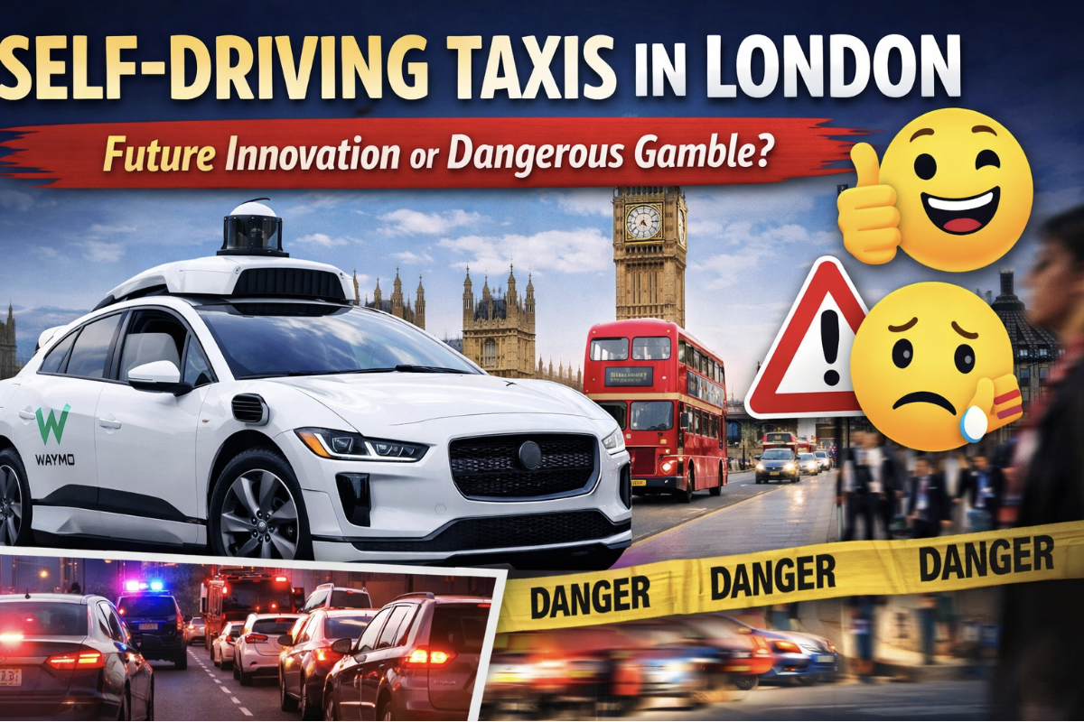 Self-Driving Taxis Are Hitting London