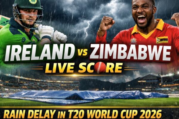 Ireland vs Zimbabwe Live Score