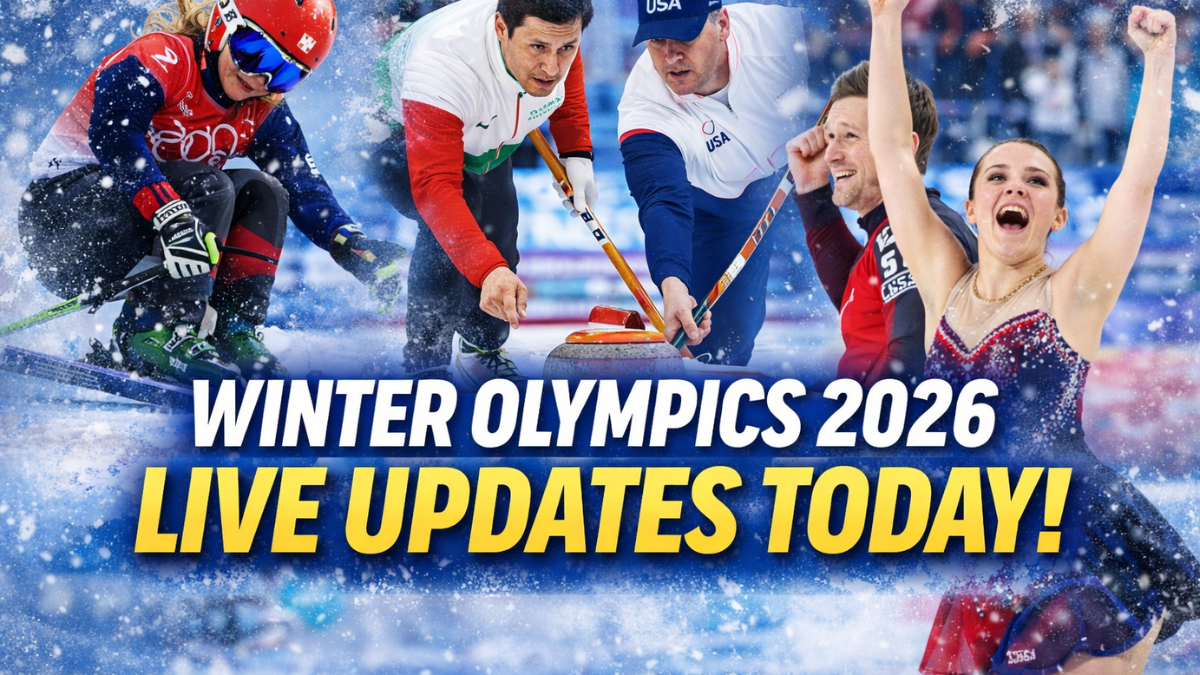 Winter Olympics 2026 live updates today