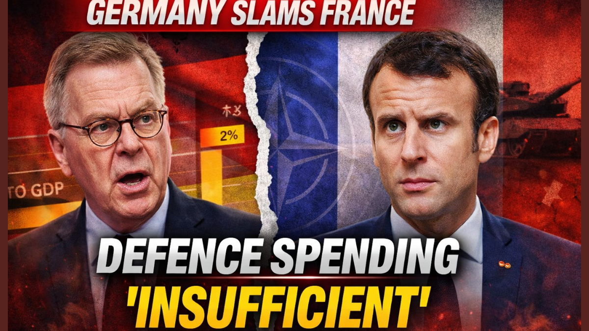 Germany’s foreign minister says French defence spending is insufficient