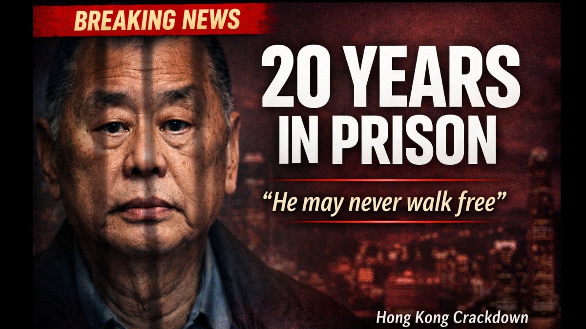 Jimmy Lai sentenced to 20 years