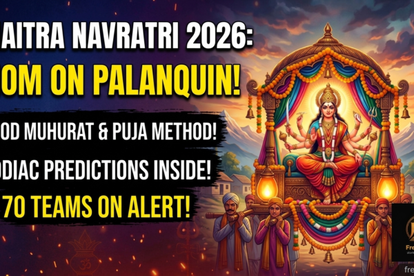 a Palanquin (Palki) for Chaitra Navratri 2026 rituals