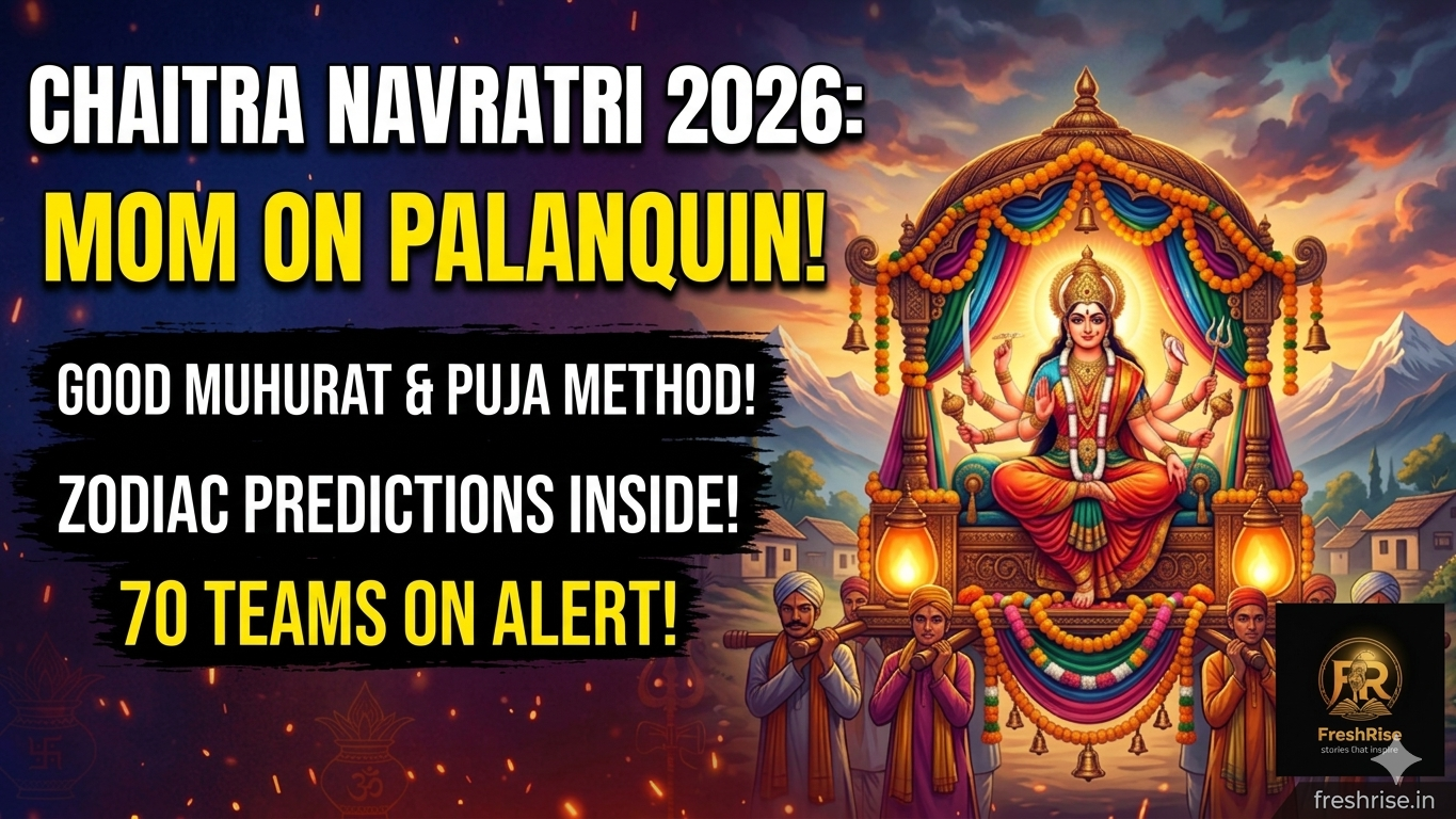 a Palanquin (Palki) for Chaitra Navratri 2026 rituals