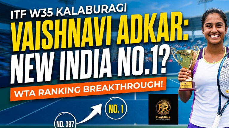Vaishnavi Adkar WTA Ranking 2026 Kalaburagi Winner