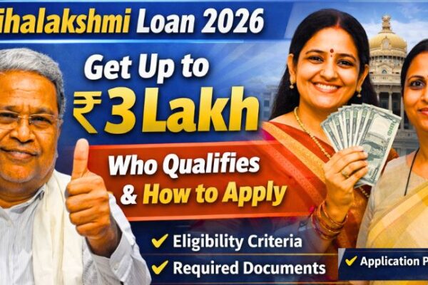 Karnataka Grihalakshmi Loan 2026 — Women cooperative society loan up to ₹3 lakh