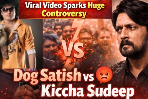 Dog Satish controversial remarks about Kiccha Sudeep viral video TV9 interview