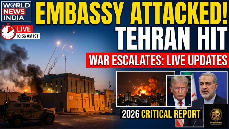 US Embassy Baghdad drone attack March 2026 live updates