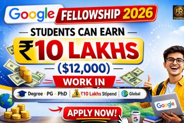 Google Fellowship 2026 students working in Washington DC office.