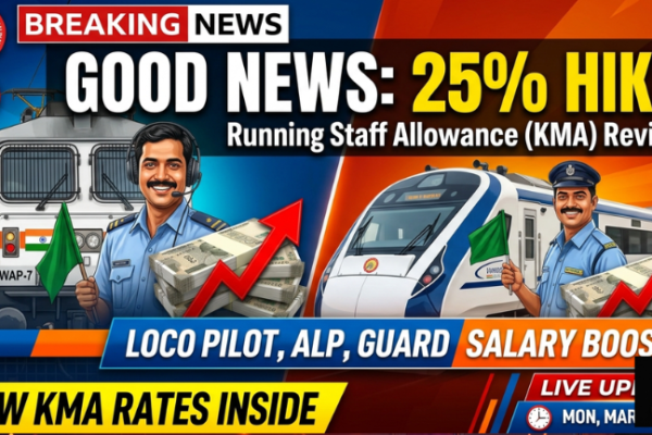 Indian Railways allowance hike 2026 loco pilot guard revised rates table