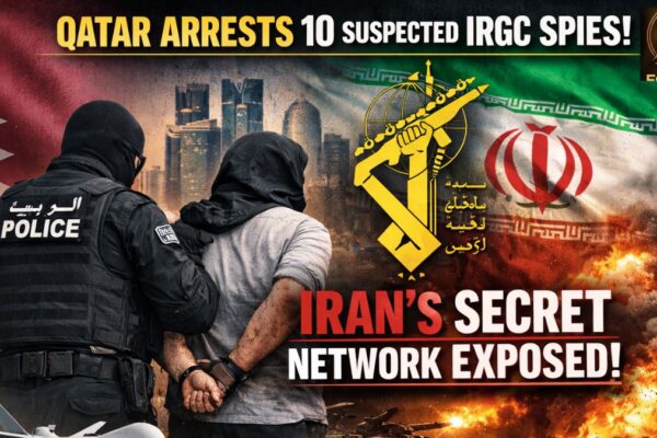 Qatar arrests 10 suspected IRGC Iran spies espionage Middle East